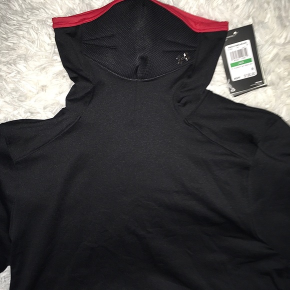 Under Armour Women’s  Black Onyx w/ Built in Face Mask sz Large - Picture 4 of 10